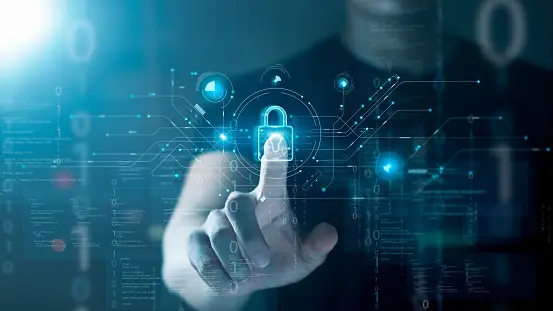cybersecurity privacy protection concept information security and encryption secure access to